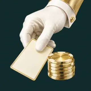 Hand dealing card — Vegas Now