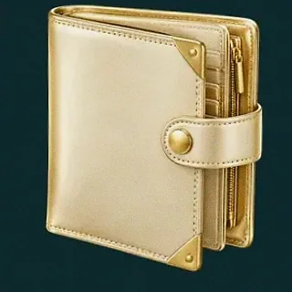 Leather bifold wallet — Vegas Now